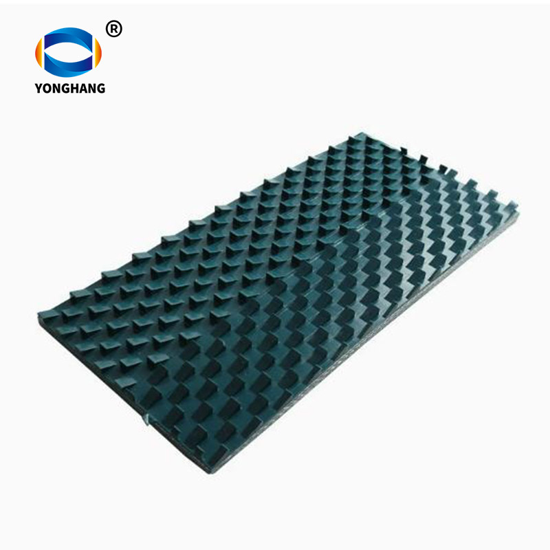 Stone-Transport-Machinery-Black-Inverted-Triangle-Sawtooth-PVC-conveyor-belt