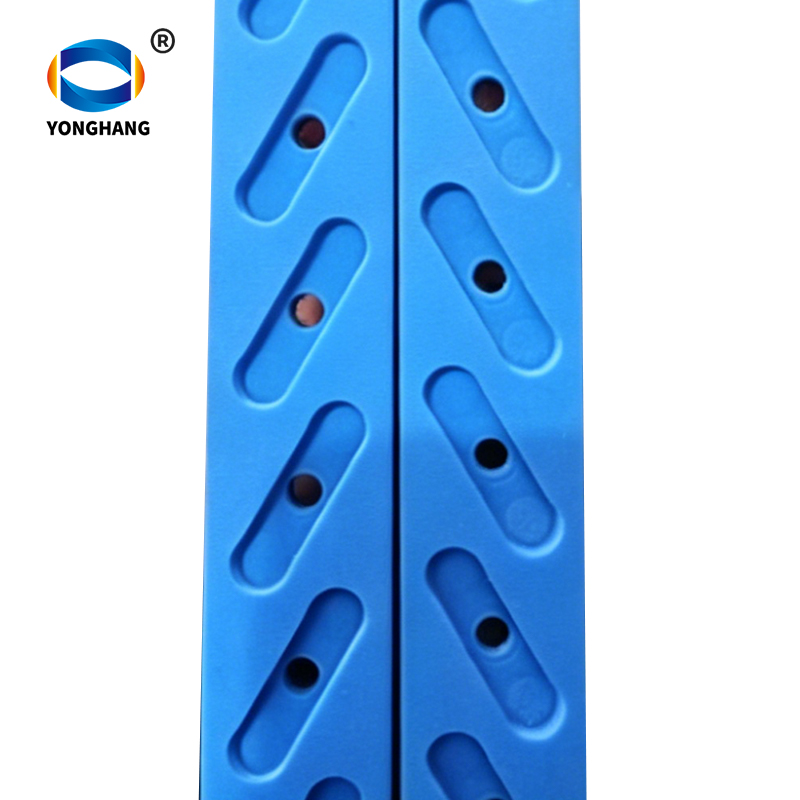 T10-920-30+4Blue silicone coated PU timing belt for vertical form fill seal machine