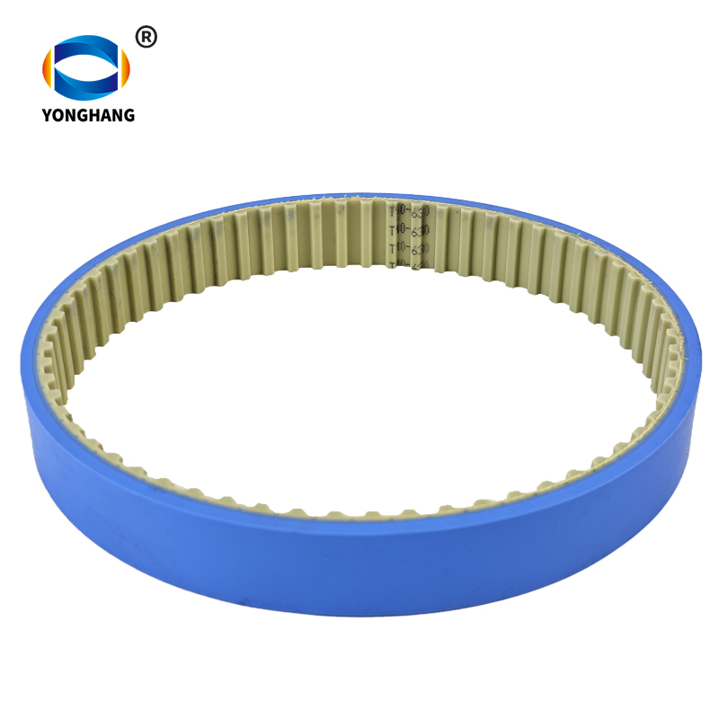 T10-920-30+4Blue silicone coated PU timing belt