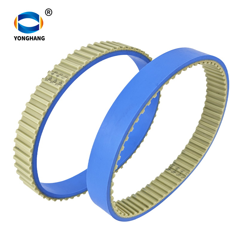 T10-920 Blue silicone coated PU timing belt