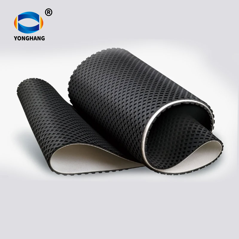 black PVC woodworking sanding machine belts