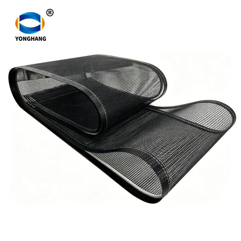 black anti-static PTFE conveyor mesh belts