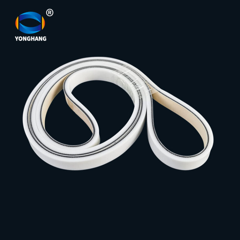 white silicone coated conveyor belt for electroplating industry