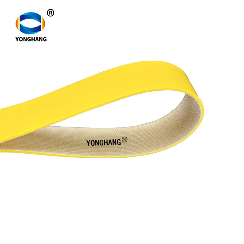 yellow-seamless-Silicone-conveyor-belt