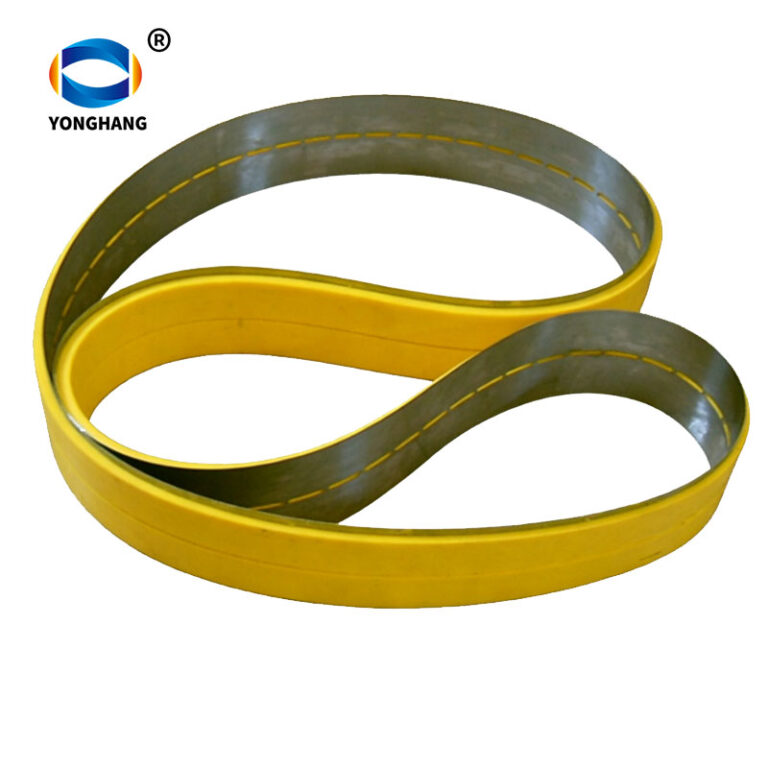 yellow silicone coated conveyor belt for electroplating industry