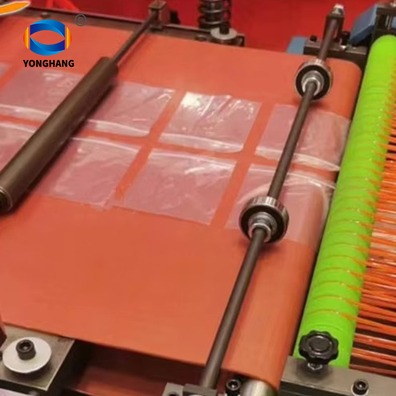 65A Seamless elastic silicone conveyor belt 4 Bag Making Machine