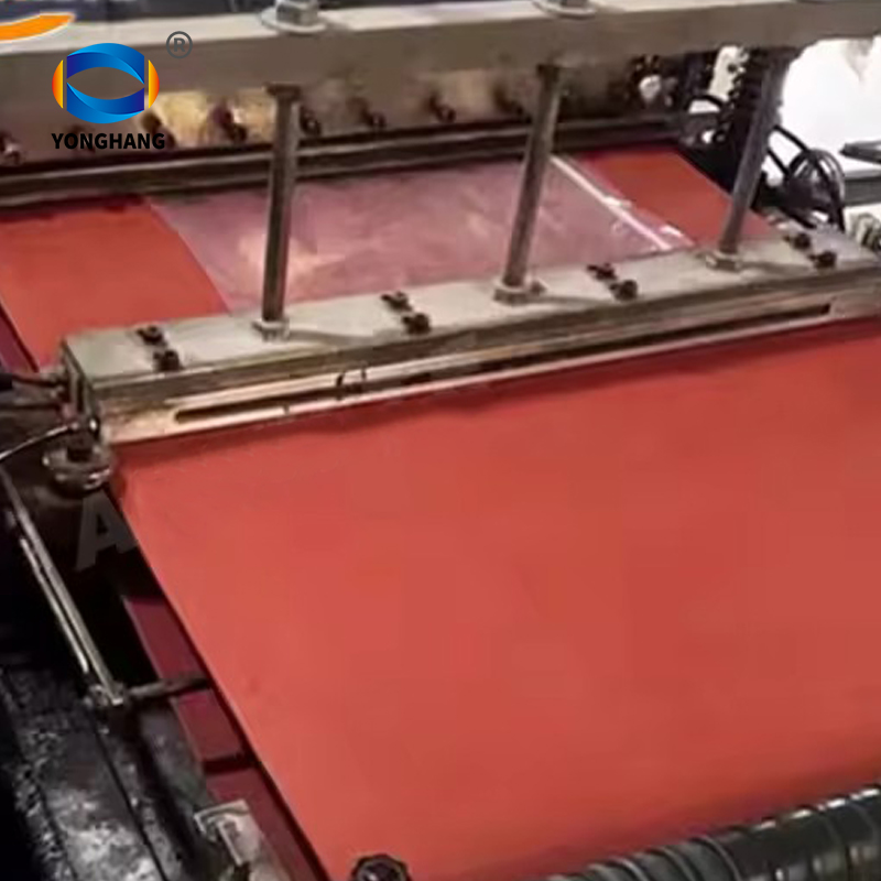 65A Seamless elastic silicone conveyor belt 5 Bag Making Machine