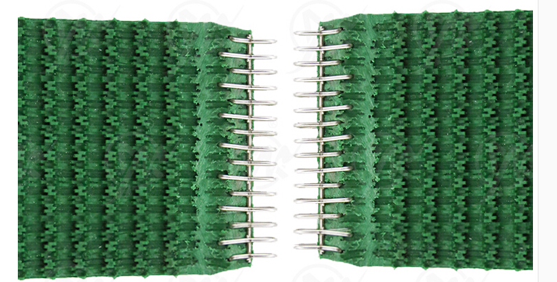 dark green super grip conveyor belt 6 钢扣接口 1
